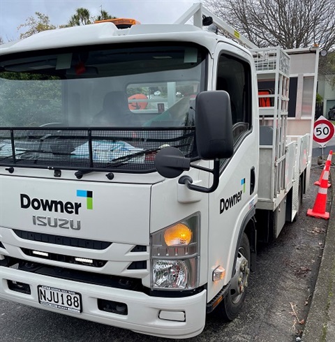 Downer truck with cones.jpg