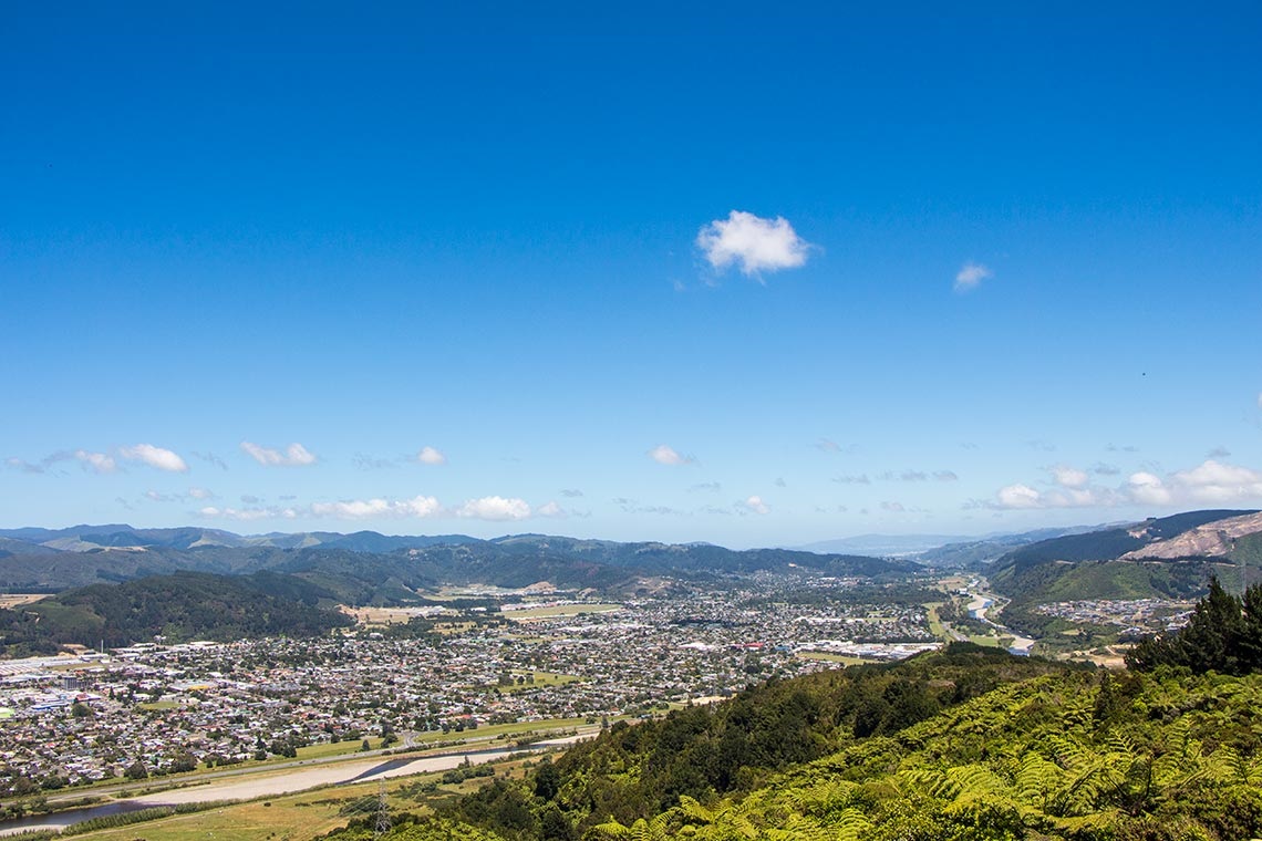 Upper Hutt - view from Cannon Point