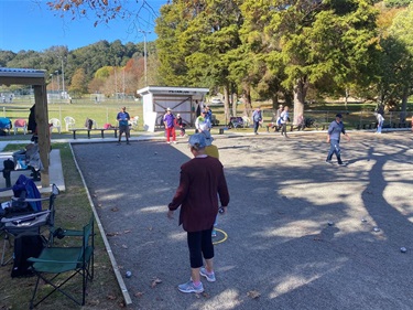 Pétanque at Maidstone Park